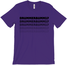 drummerbumm17 Black Text. T-Shirt