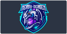 nerdy_dergen XXL Gaming Mousepad