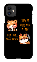 Cute And Fluffy iPhone Case