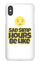 Sad Simp iPhone Phone Cases