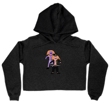 M'Ladies Cropped Anime Hoodie