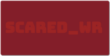 scared_wr XXL Gaming Mousepad
