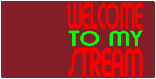 Welcome to my Stream deskmat