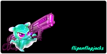 flipen (R) pew pew deskmat