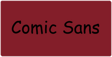 Comic Sans XXL Gaming Mousepad