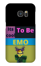 Cool To Be EMO Samsung Phone Case(ColorBright FTX)