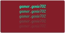 gamer_genie702 XXL Gaming Mousepad