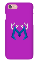 Blue logo iPhone Phone Cases