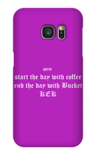 Coffee and Bucket, Samsung Phone Case