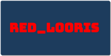 red_looris XXL Gaming Mousepad