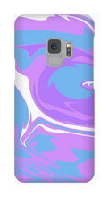 xittlesmousepads Samsung case pink blue