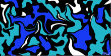 Blue Wave XXL Mousepad