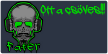 Fater - Ott a csöves gaming mousepad