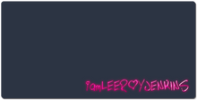 iamleer0yjenkins XXL Gaming Mousepad