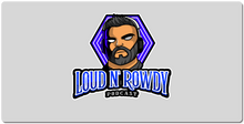 loudnrowdypodcast XXL Gaming Mousepad