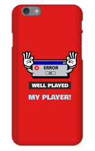 zebbson Well played iPhone Case