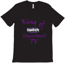 King of Twitch T-Shirt (schwarz/weiß)