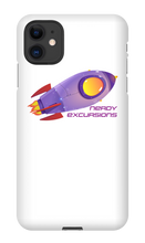 Nerdy Excursions Rocket iPhone Phone Cases