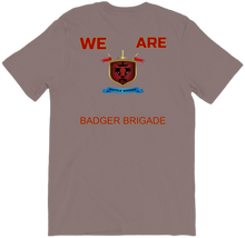 BATTLE BADGER OFFICIAL tshirt-back design