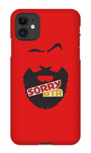 s0rrybtr iPhone Phone Cases