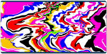 Multi colour twirly swirl XXL Gaming Mousepad