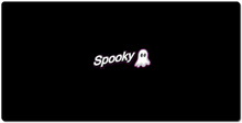 spooky XXL Gaming Mousepad
