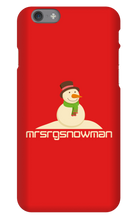 mrsrgsnowman iPhone Phone Cases
