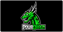 PowrDragn Gaming Full Logo XXL Gaming Mousepad