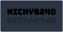 nickyb240 XXL Gaming Mousepad