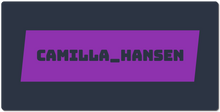 camilla_hansen XXL Gaming Mousepad