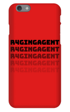 r4gingagent iPhone Phone Cases