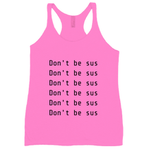 Don't be sus