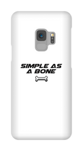 respect your bone Samsung Phone Case (white)