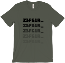 Z3FG1R_ Black Text T-Shirts