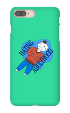 Hating Adulthood iPhone Phone Cases