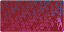 Rosa_Ylva XXL Gaming Mousepad - Channel Colours