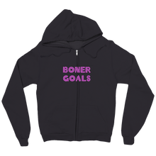 Boner Goals zip-up-hoodie
