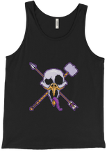 Hammer and Arrow Tanks with Purple Border