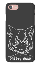 Catboy Union iPhone case (White)