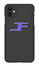 J F logo iPhone Phone Cases