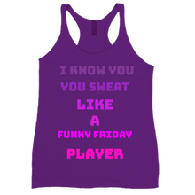 Sweat Like A Funky Friday Player Tanktop (Womans)