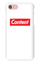 Pure content iPhone Phone Cases