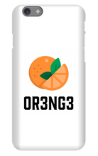 OR3NG3 logo iPhone Cases!