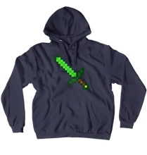 Emerald Sword Hoodie (Pullover Design)