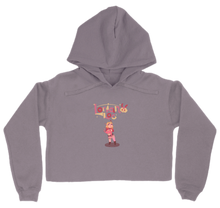 Lorian Loc Chibi & logo hoodie-women-cropped