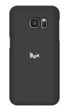 Samsung Handyhülle "moin" (logo weiß)