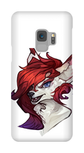 Crimson Bust Samsung Phone Case (Art by Siqueira)