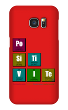 Periodic Table of Positivity Samsung Phone Cases