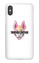 Throw Away Your Mask iPhone Phone Cases
