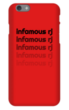 infamousrjzero iPhone Phone Cases